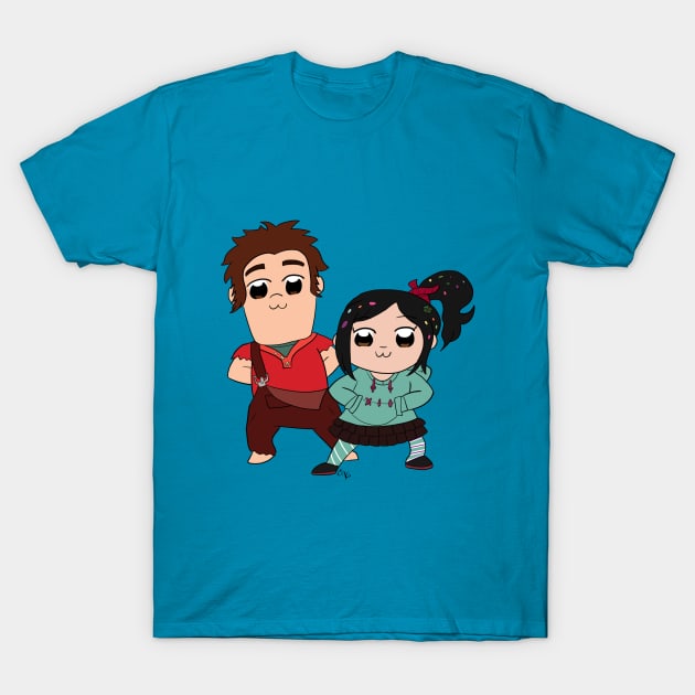 The Kid & Stinkbrain T-Shirt by NightmareProds